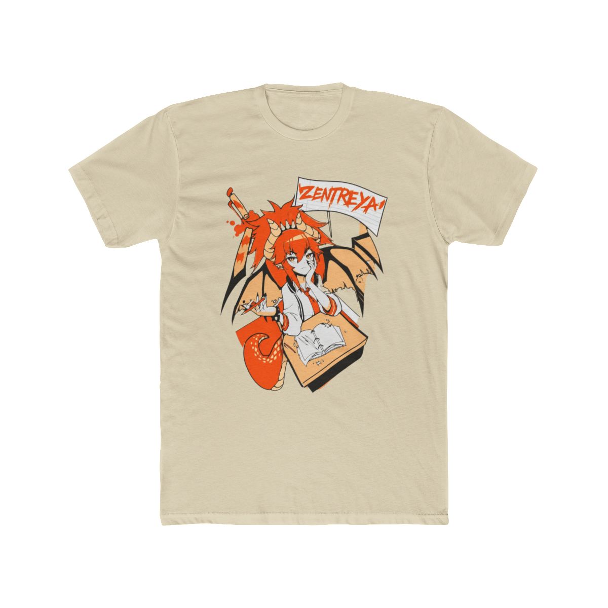 Vshojo Zentreya - *Limited Edition* High School 2XL Tshirt - alternate angle 4, merchandise