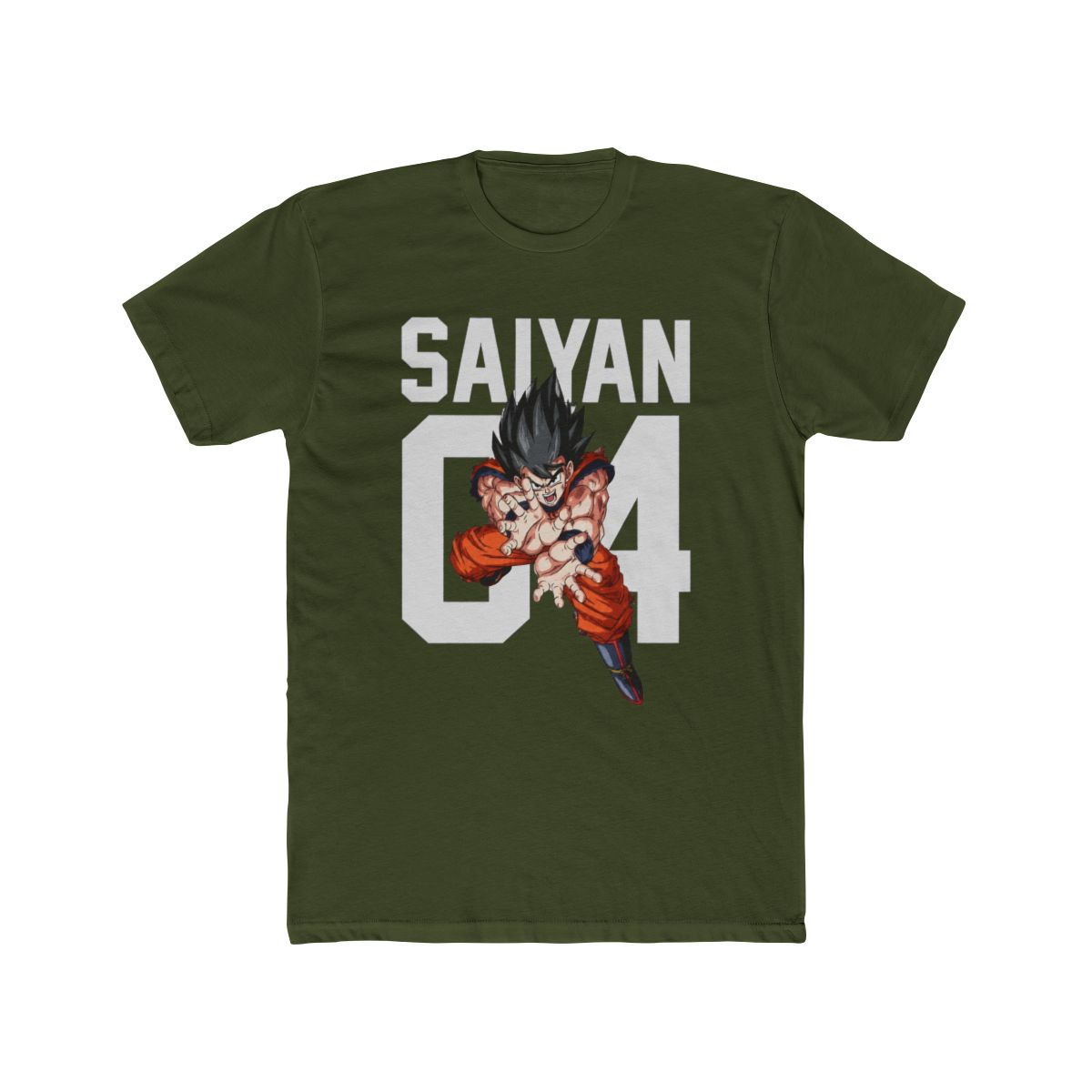 Dragon Ball Z Saiyan T Shirt | Zentreya - alternate angle 4, merchandise