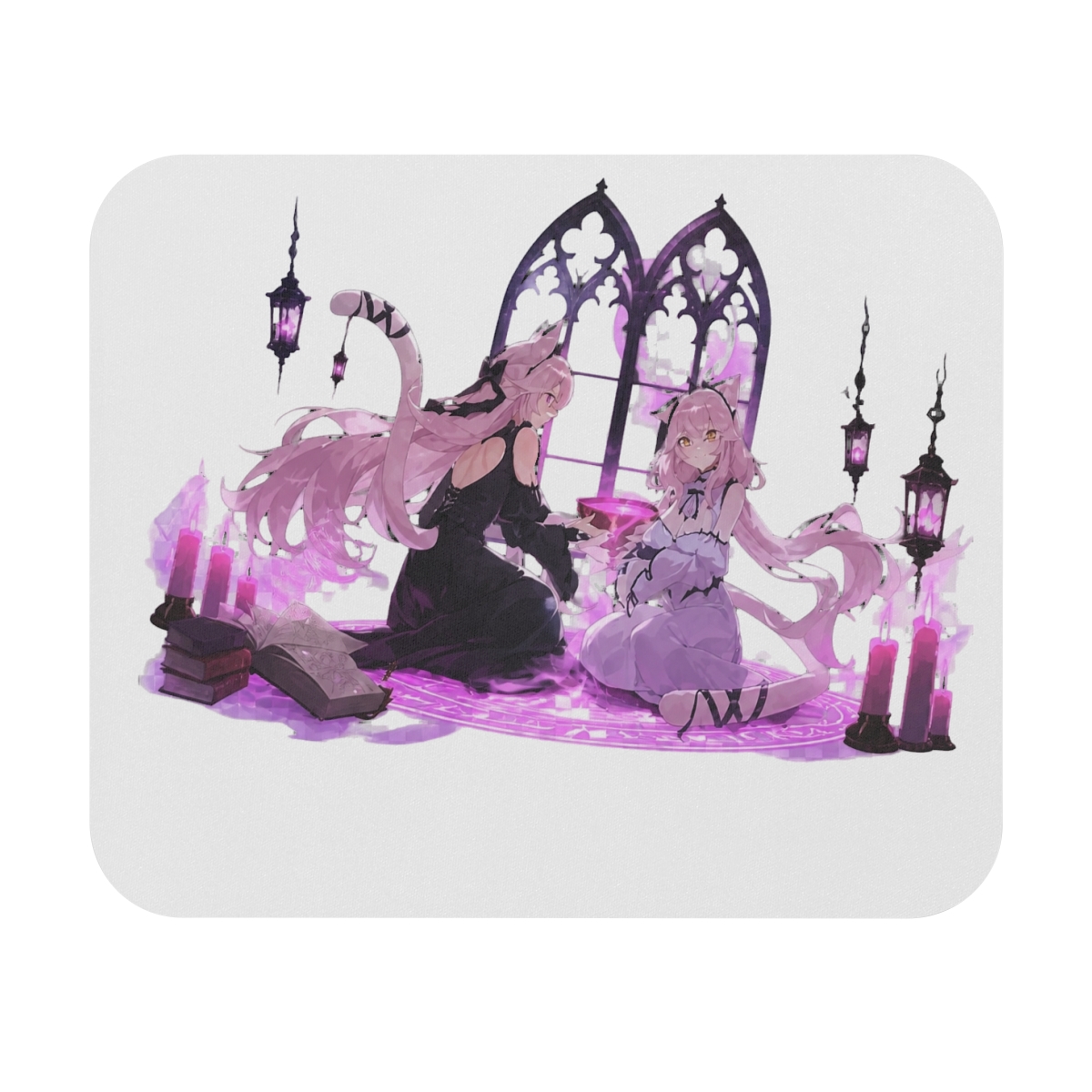 Nyanners: Two maidens one chalice Mousepad | Zentreya - Official Creator merchandise