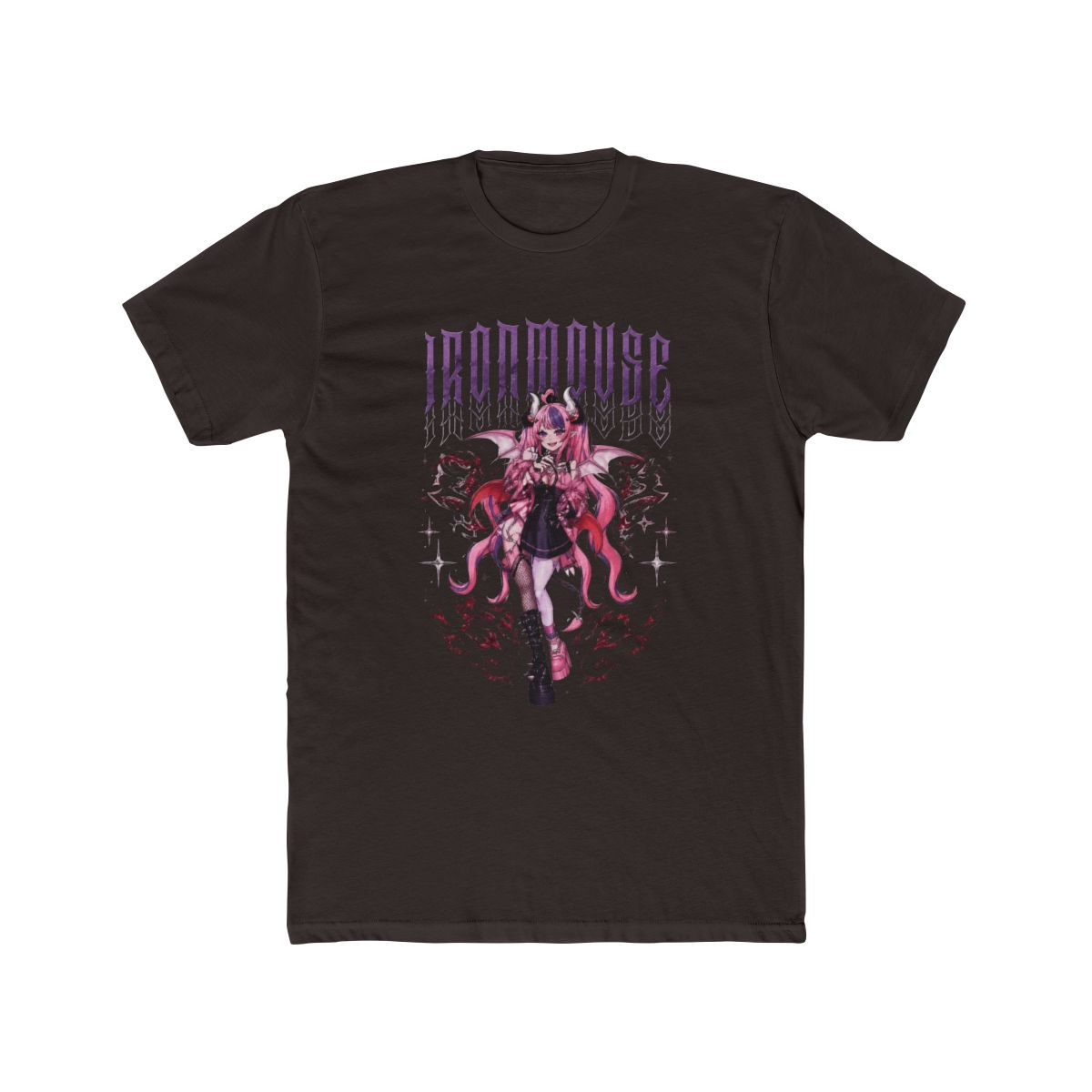 Ironmouse Demon Girl T Shirt By Square Apple Studios | Zentreya - alternate angle 2, merchandise