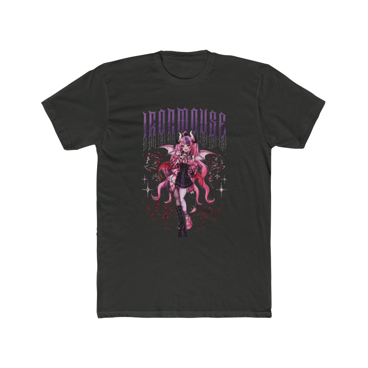Ironmouse Demon Girl T Shirt By Square Apple Studios | Zentreya - alternate angle 5, merchandise