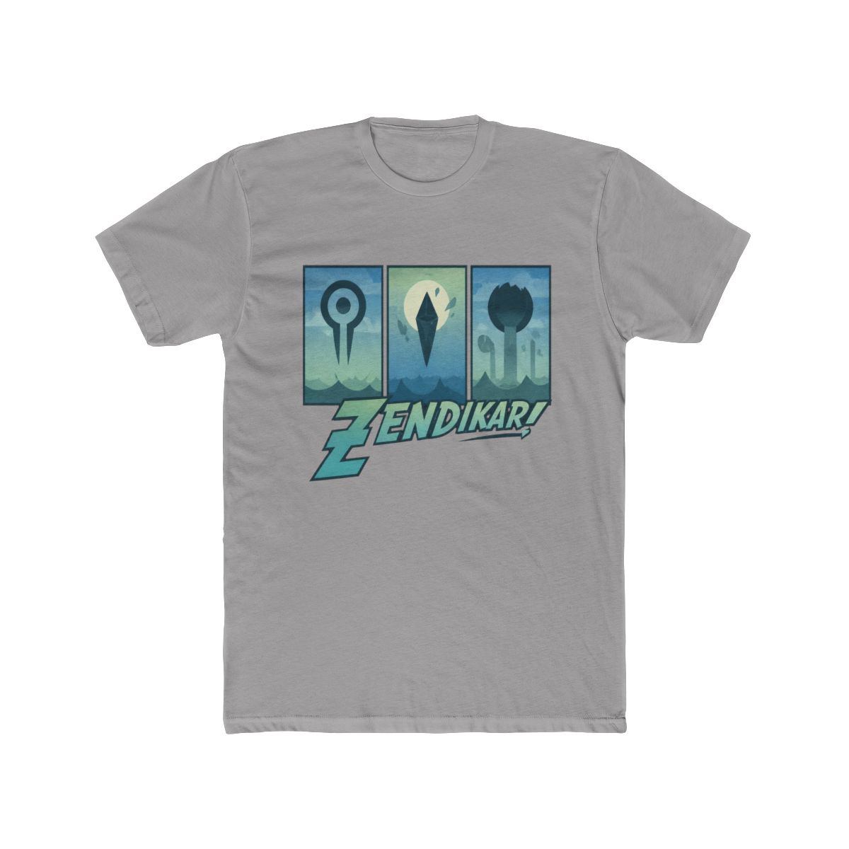 Magic: The Gathering Zendikar Triptych T Shirt | Zentreya - Official t-shirts merchandise