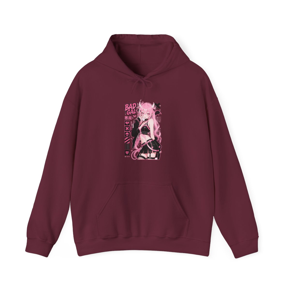 Ironmouse Heart Sigil Hoodie | Zentreya - alternate angle 3, merchandise