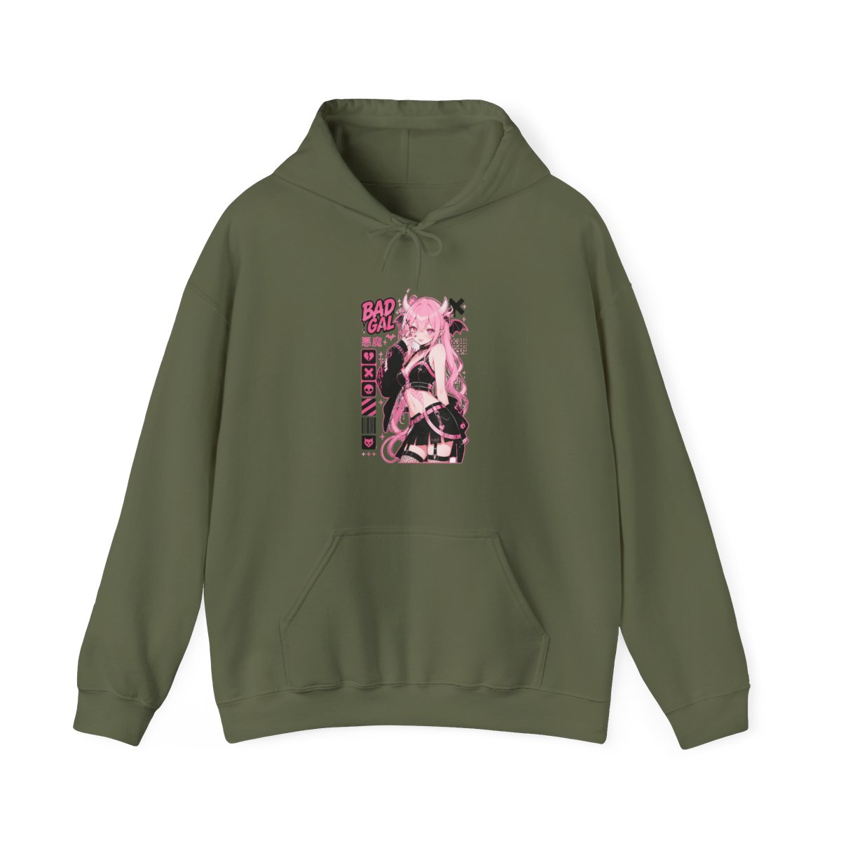 Ironmouse Heart Sigil Hoodie | Zentreya - alternate angle 4, merchandise